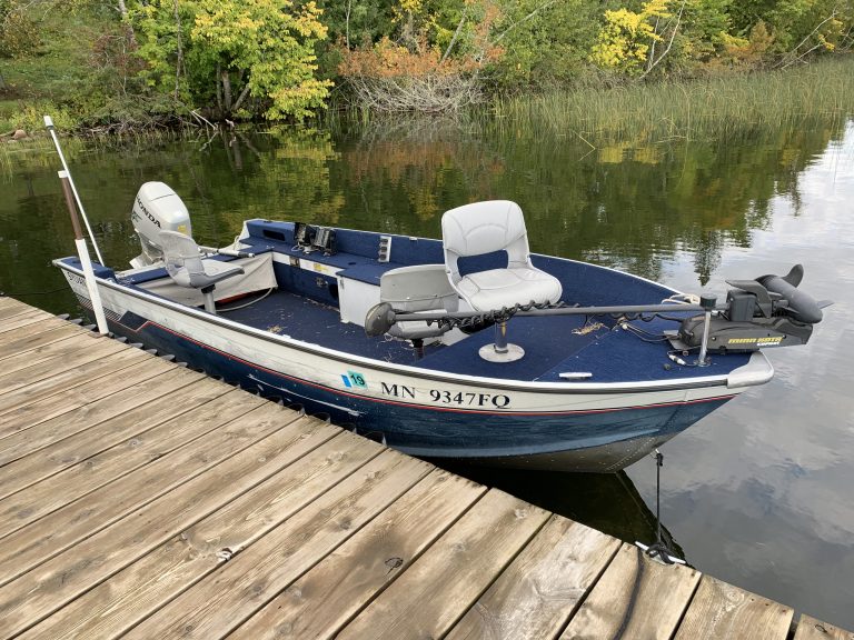 16' Sylvan fishing boat with 40 hp motor