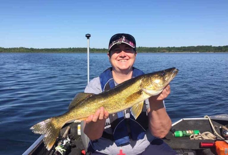 Fishing on Gull Lake